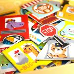 CMYK Printing Educational Magnetic Jigsaw Puzzle Games Dressing Recognition For Kids