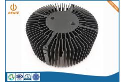 China Anodized Black Aluminum Extrusion Processing Extruded Heat Sink Plates supplier