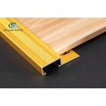 Tempered Aluminium Edge Trim Profiles , 10mm aluminium tile trim ASTM Approved
