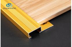 China Tempered Aluminium Edge Trim Profiles , 10mm aluminium tile trim ASTM Approved supplier