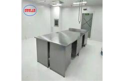 China As Drawing Number of Shelves Stainless Steel Lab Bench with Integral Structure supplier