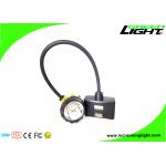 221lum 15000Lux Corded Mining Cap Lamp 6.8Ah Panasonic Battery Two Charging Way Led Flashing Light Headlight for Mining for sale