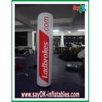 Versatile Safe Inflatable Pillar 190T Nylon Cloth With Logo Printing