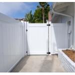 Outdoor 6 Ft White Pvc Privacy Fence Panels Easily Assembled for sale