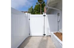 China Cheap Vinyl PVC Plastic Privacy Fence With Posts For Home supplier