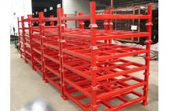 China Customised Adjustable Stacking Shipping Stack Rack With Steel Plate supplier