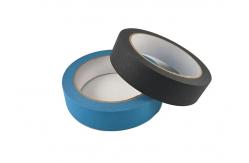 China High Temperature Automotive Black Masking Tape For Painting Cars supplier