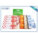 Four Colors / Multi Gram / 30-80 Gram Spunbond PP Non Woven Table Cover Outdoor Party for sale