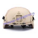 Black MICH2000 Ballistic Helmet with UHMWPE OR Aramid for Fragmentation Protection for sale