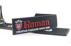 China Custom Promotional Soft PVC Bar Mat Spill Mat Rail Drip Mat Bar Runner supplier