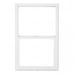 Laminated Glass 3mm Thickness UPVC Single Hung Window Windproof Easy To Clean
