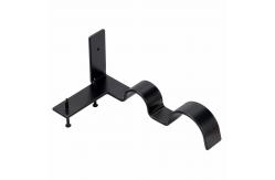 China Traditional Design Style Hang Curtain Rod Holders Conveniently Tap Into Window Frame supplier