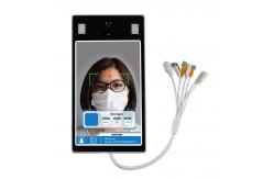 China Hand Sanitizer Dispenser Touch Panel Face Recognition Temperature  Kiosk supplier