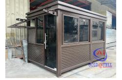 China GAT GT37 Portable Security Booth Parking Morden Security Guard Shack supplier