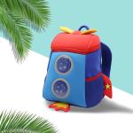 NHB167M Nohoo new arrival lovely rocket 3D neoprene toddler backpack for kids