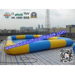Square Inflatable Water Pool / Strong PVC Tarpaulin Inflatable Pool For Kids