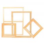 Customizable Art Painting Frame DIY Wooden Nature Color Stretched Canvas Bar for sale