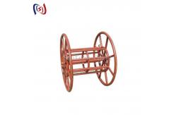 China Overhead Line Rope Reel And Stand Tensioner Electrical Cable Reel Stands supplier