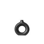 China Sculptural Round Cut Out Vase for Shelf Styling for sale