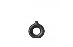 China Sculptural Round Cut Out Vase for Shelf Styling supplier