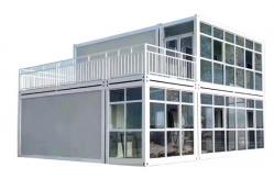 China Modern Flat Pack Container House Prefabricated Easy / Quick Installation supplier