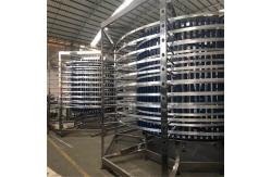 China Bakery Spiral Cooling Tower System For Automated Production Line supplier