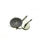 Galvanized Steel Cupped Head Stud Welding Pins for Duct Liner 30mm 38mm for sale