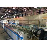 Waterproof WPC Plastic Profile Production Line For Skirting / Decking / Fence for sale