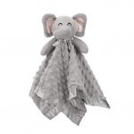 Soft Lovey Elephant Security Blanket Lightweight For Unisex Baby Gifts