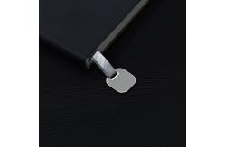 China Square Black Custom Journal Notebook / Hardback Artists Sketchbook With Metal Bookmark supplier