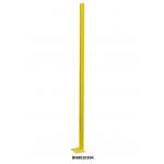 2 X 2 Inch Gauge Tube Steel Corner Post For Perimeter Guarding Systems for sale