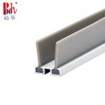 Windproof Door Bottom Seal Strip Aluminium Alloy With TPE Rubber Tape for sale