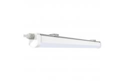 China PC Aluminum Alloy LED Triproof Light CRI 80Ra For Industrial / Commercial Lighting supplier