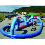 Giant Cricket Inflatable Zorb Ball Track For Outdoor Kindergarten for sale