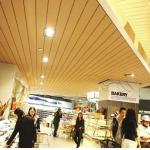 G Strip 15mm High Plank Ceiling Tiles 0.5mm-0.9mm For Shopping Center for sale