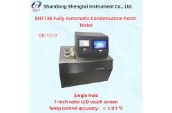 China LCD Automatic Condensation Point Tester Single Hole Accuracy ＜ ± 0.1℃ GB/T510 supplier