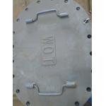 Marine Steel Boat Manhole Covers , Marine Flush Type Boat Hatch Hardware for sale
