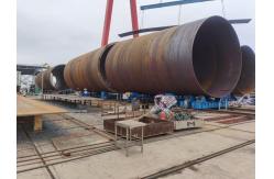 China 1000mm 200T Tank Turning Rolls For Offshore Wind Tower supplier