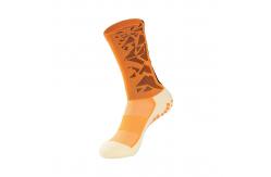 China Spring Season Custom Anti-Slip Printing Cotton Work Socks with Standard Thickness supplier