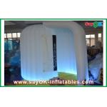 Large LED lights Inflatable Photo Booth  /  210D Strong Oxford Custom Inflatable Products for sale