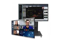 China Dual System Interactive Whiteboard , All In One 65 Inch Smart Board supplier