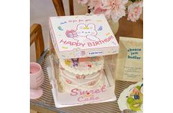 China Custom Made Cake Packaging Boxes With Printing And CMYK / Pantone supplier