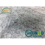 40 Mesh Pattern Full Cross White Non Woven Fabric , Non Woven Material
