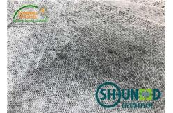 China 40 Mesh Pattern Full Cross White Non Woven Fabric , Non Woven Material supplier