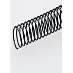 NanBo Eco-friendly PVC PET Colorful Plastic Single Loop Spiral notebook Binding Coil for sale