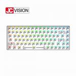 84 Keys Hot Swappable RGB Mechanical Keyboard Kits Aluminum Frame ABS Case Metal Plate for sale