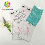 Custom Printed Plastic Pouches Packaging Three Side Heat Seal With Tear Notch for sale