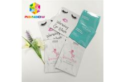 China Custom Printed Plastic Pouches Packaging Three Side Heat Seal With Tear Notch supplier