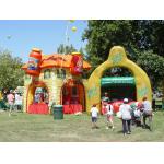 Colorful display advertising inflatables booth Kiosks for outside exhibition for sale