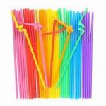 PBAT Colorful Eco Biodegradable Corn Straws For Beverage Smoothie for sale